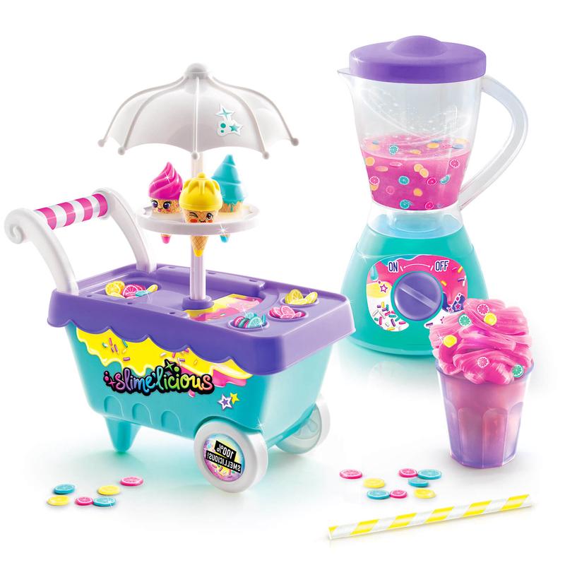 Slimelicious Milkshake Playset  (Blender & Cart)