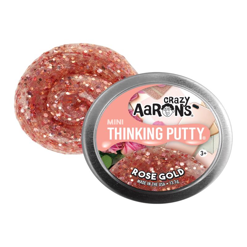 Crazy Aarons Putty World Mini Rose Gold