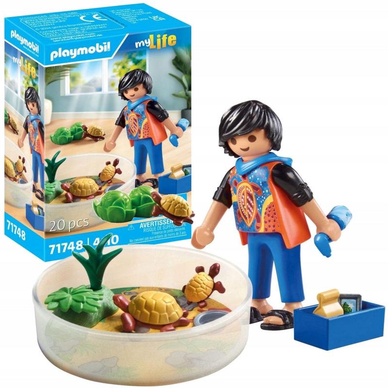 Turtle Family in Terrarium