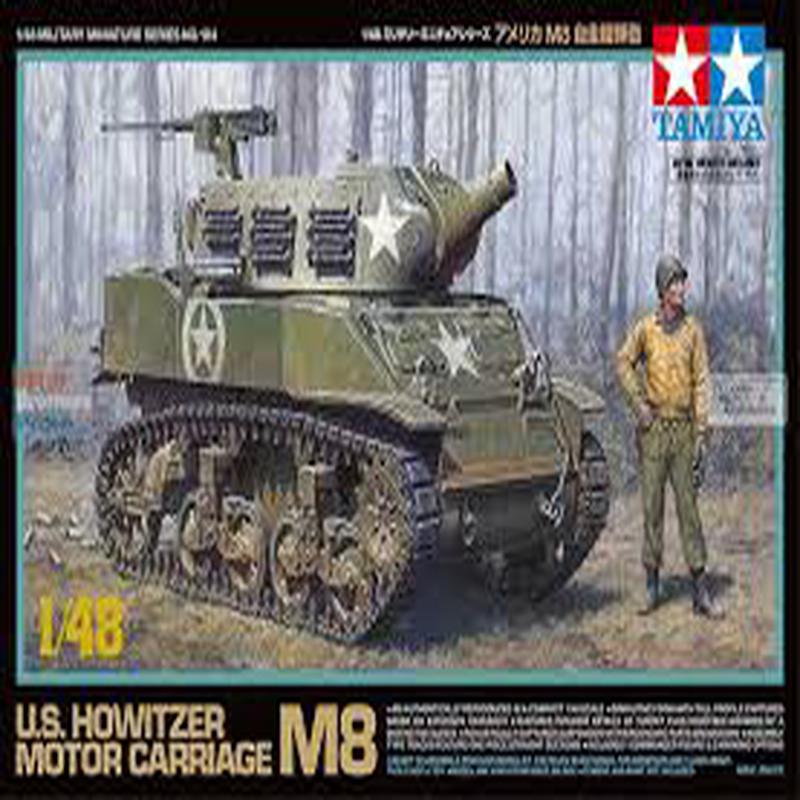 Tamiya -1/48 M8 U.S. Howitzer Motor Carriage