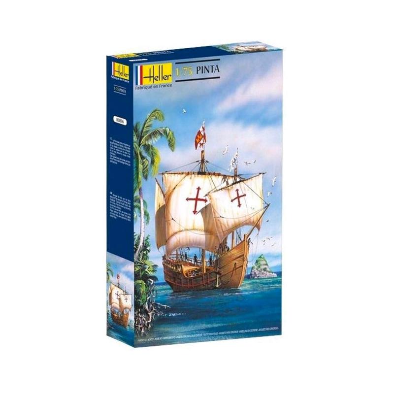 HELLER -Christopher Columbus\' Pinta Boat Model Building Kit
