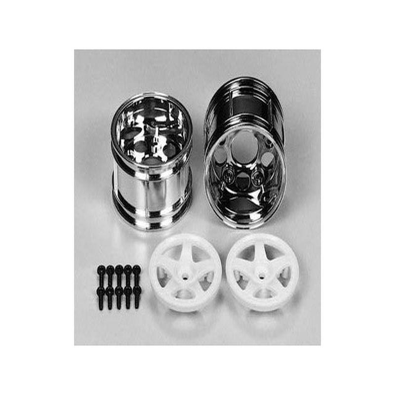 5-SPOKE 2-PIECE WIDE WHEELS (1 PAIR)